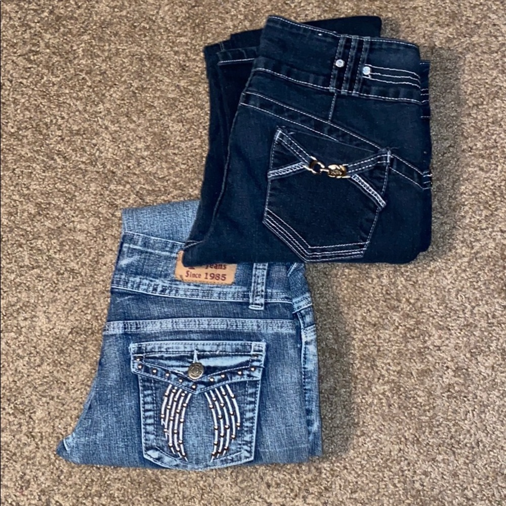 3 PANTS FOR THE PRICE OF 1, size 9.